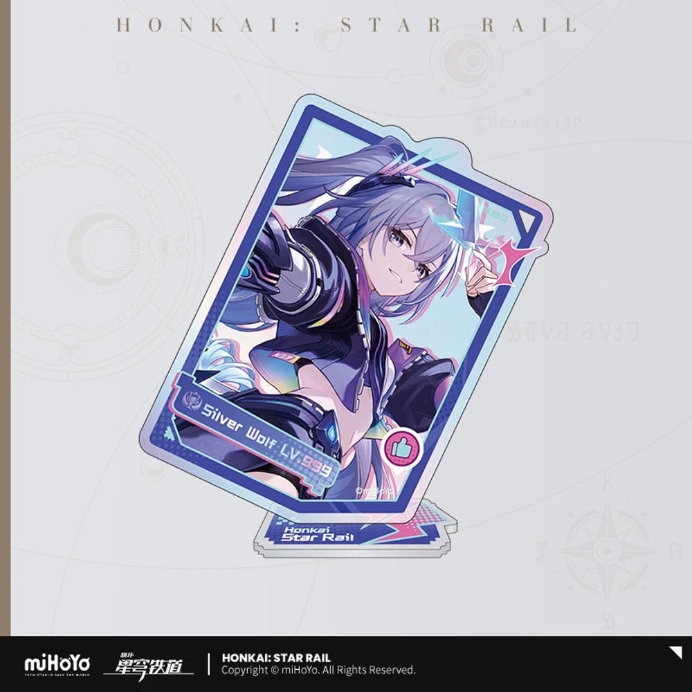 Honkai: Star Rail — Silver Wolf LV.999 Interstellar Travel Acrylic Keychain Stand