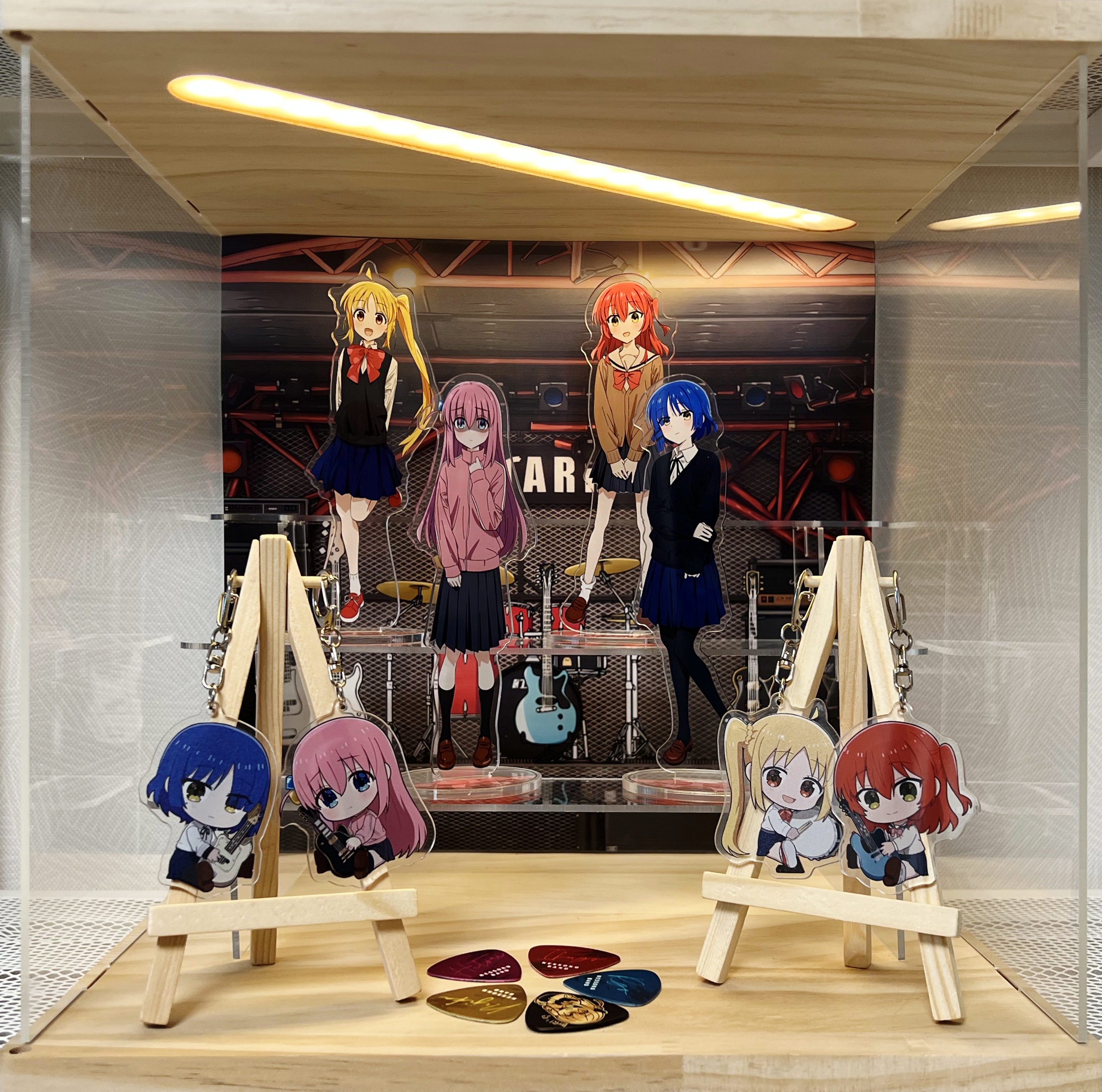 Bocchi the Rock!: Kessoku Band Acrylic Stand & Keychain - Large Display Ver