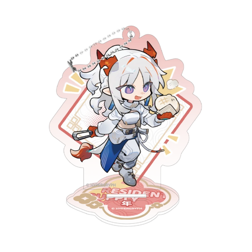 Arknights: Amiya Acrylic Stand & Keychain - Lawson New Year Ver