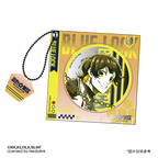 Blue Lock: Meguru Bachira CD Style Acrylic Keychain - Blue Prison Series