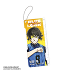 Blue Lock: Meguru Bachira Acrylic Ruler Keychain - Blue Prison Series