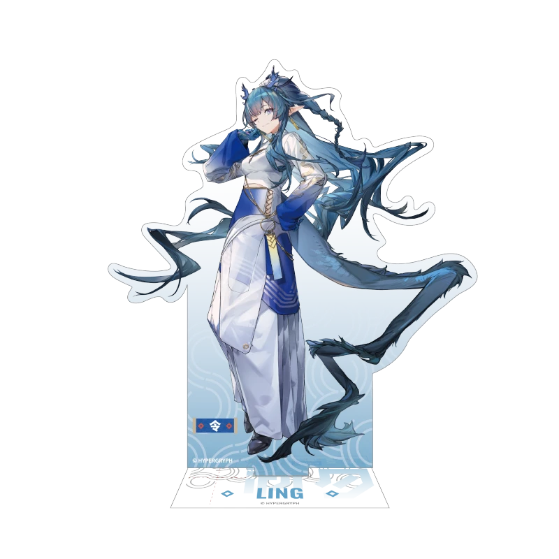 Arknights: Zuo Le Acrylic Stand - Lawson New Year Collab Ver