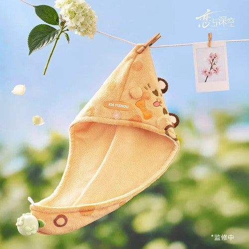 Love and Deepspace — Caleb Plush Hair Drying Cap — Breath of the Forest