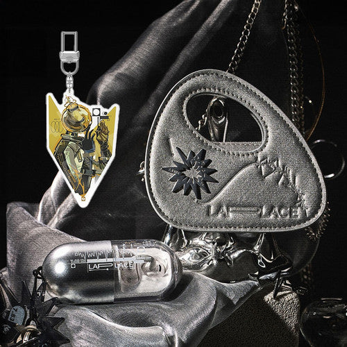 리버스 1999 공식 정품 굿즈 수월우 ‘OBA-Ⅱ 레조넌스 튜닝’ 이어클립형 블루투스 이어폰 & 굿즈 세트 (울리히 키링)