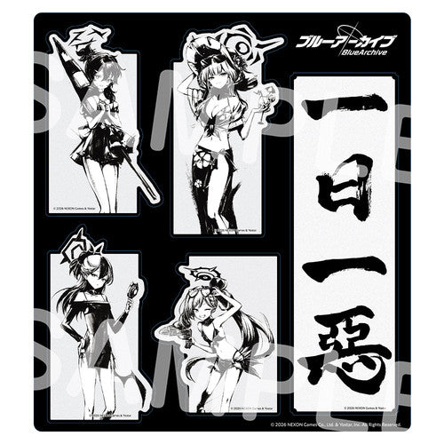 Blue Archive — Ink Wash "One Evil Deed a Day" Magnet Sheet — TSUTAYA POPUP SHOP Problem Solver 68