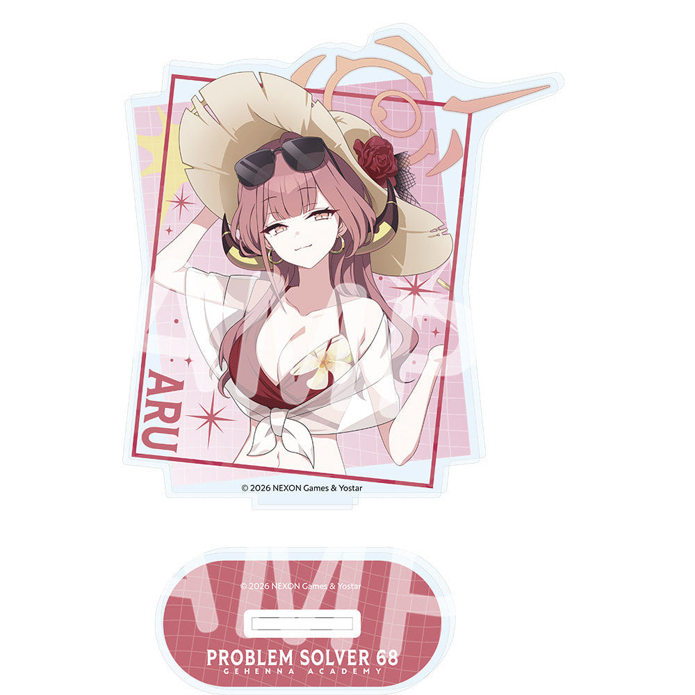 Blue Archive — Aru New Illustration Acrylic Stand — TSUTAYA POPUP SHOP Problem Solver 68