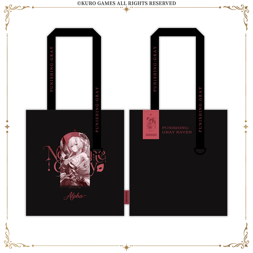 Punishing: Gray Raven — Lucia: Crimson Abyss Canvas Bag — Midnight Corridor