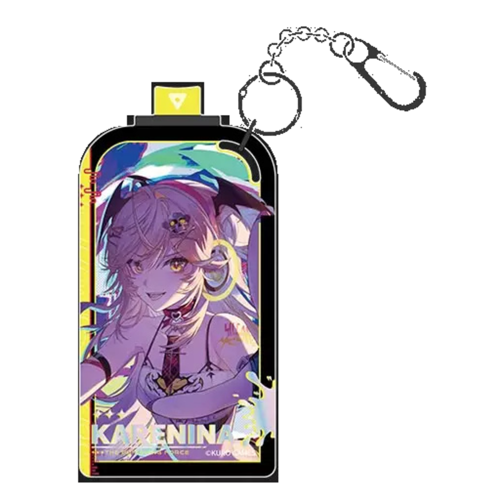 Punishing: Gray Raven — Karenina Acrylic Transit Card Keychain — Music Concert Collab