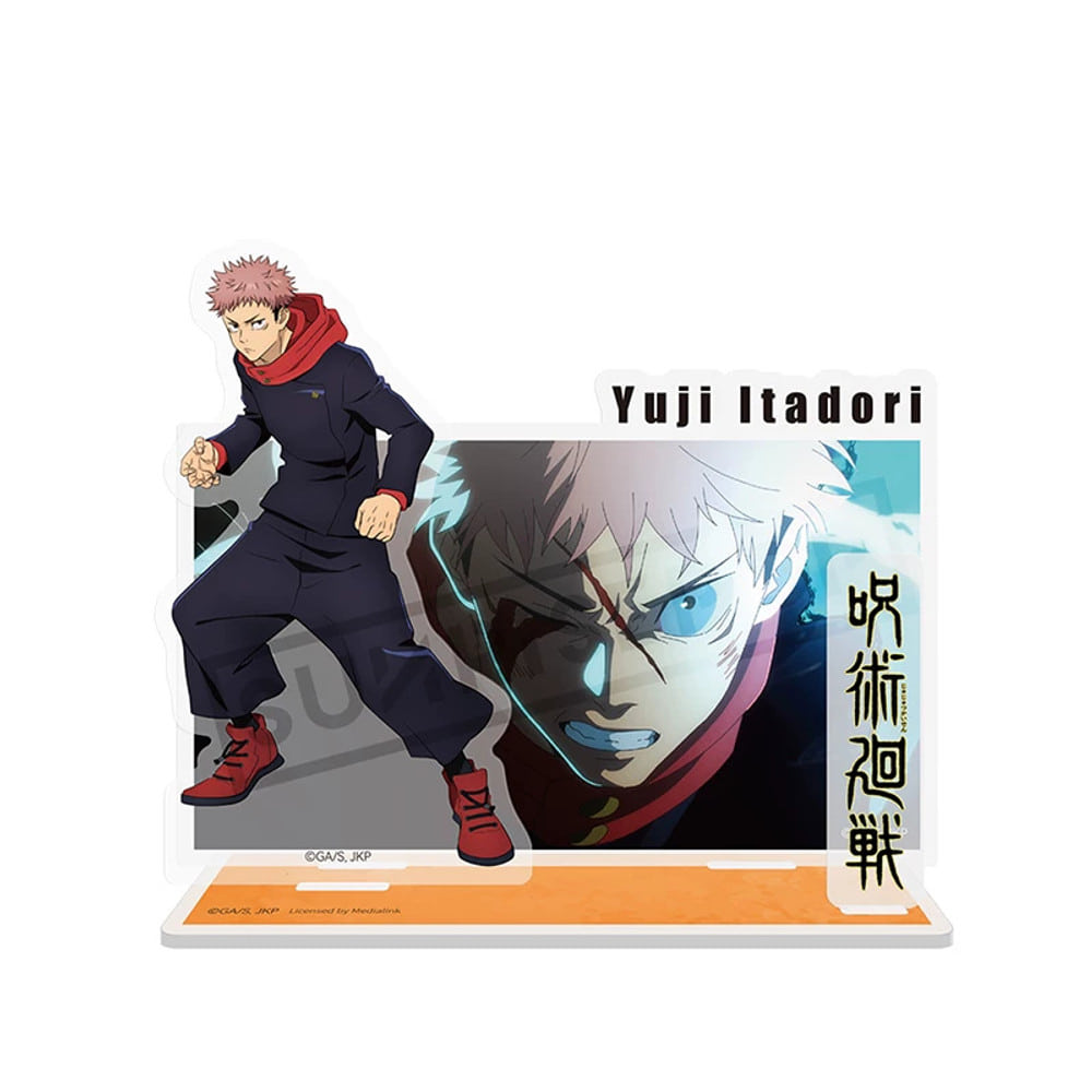 Jujutsu Kaisen Yuji Itadori Acrylic Stand — Battle Scene — view 1