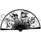 Blue Archive — Ink Wash Folding Fan — TSUTAYA POPUP SHOP Problem Solver 68