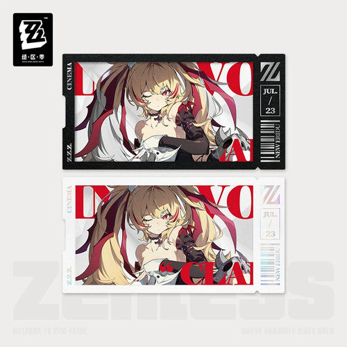 Zenless Zone Zero — Flint Workshop Claret Collection Card Set — Cinema Series