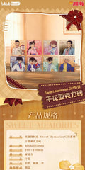 Detective Conan Sweet Memories Gift — Dried-Flower Acrylic Block. Available design previews; one random design per purchased unit.