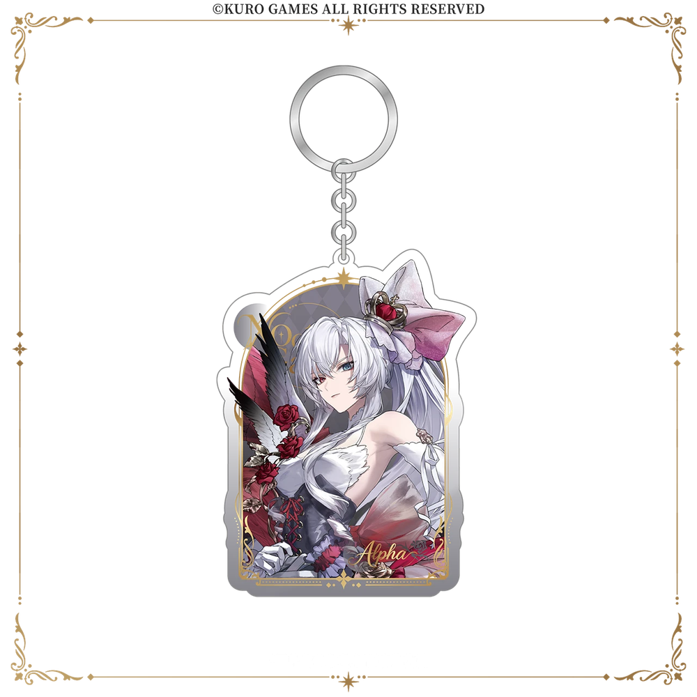 Punishing: Gray Raven — Lucia: Crimson Abyss Acrylic Keychain — Midnight Corridor