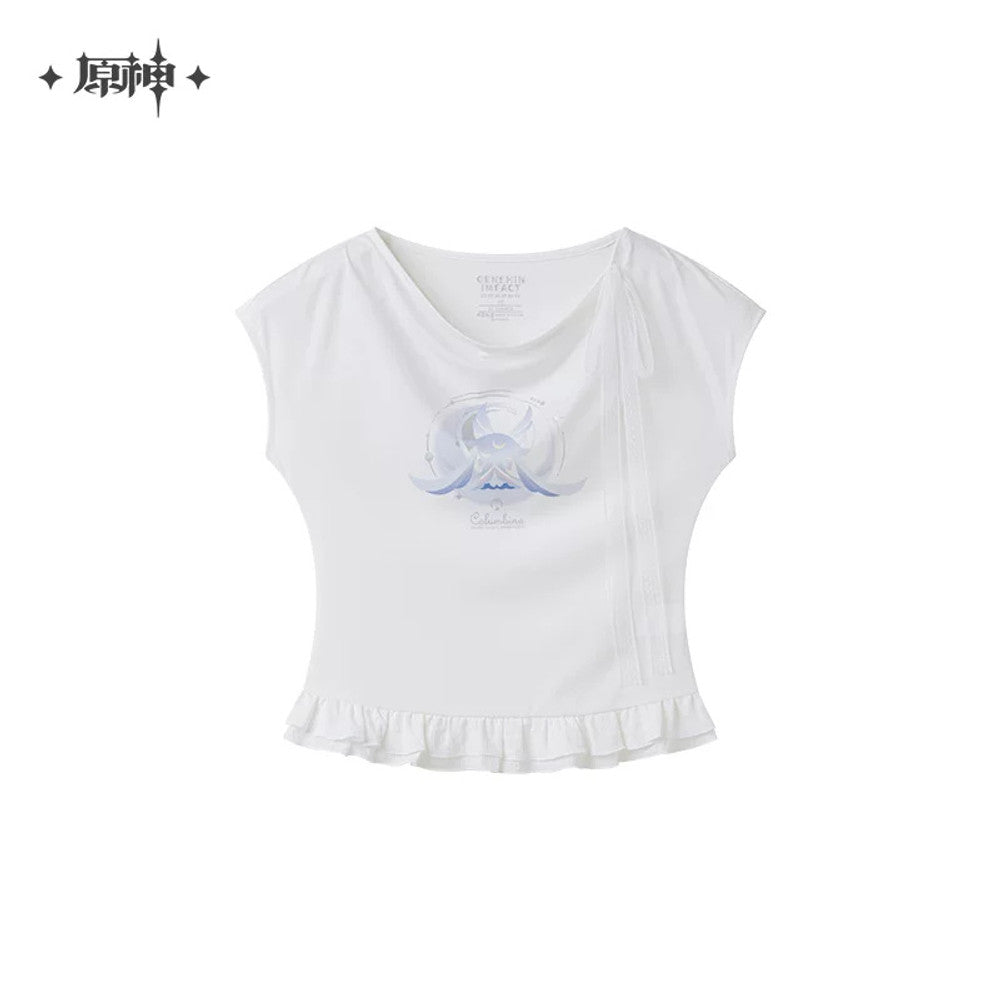 原神 コロンビーナ スリム半袖Tシャツの元の商品見本（画像1）
