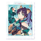 Design 02: Iroha Sakayori with fox ears in a teal outfit