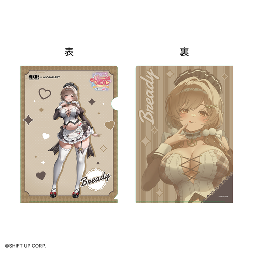 勝利の女神：NIKKE × and GALLERY 第4弾 クリアファイル · ブレッディ
