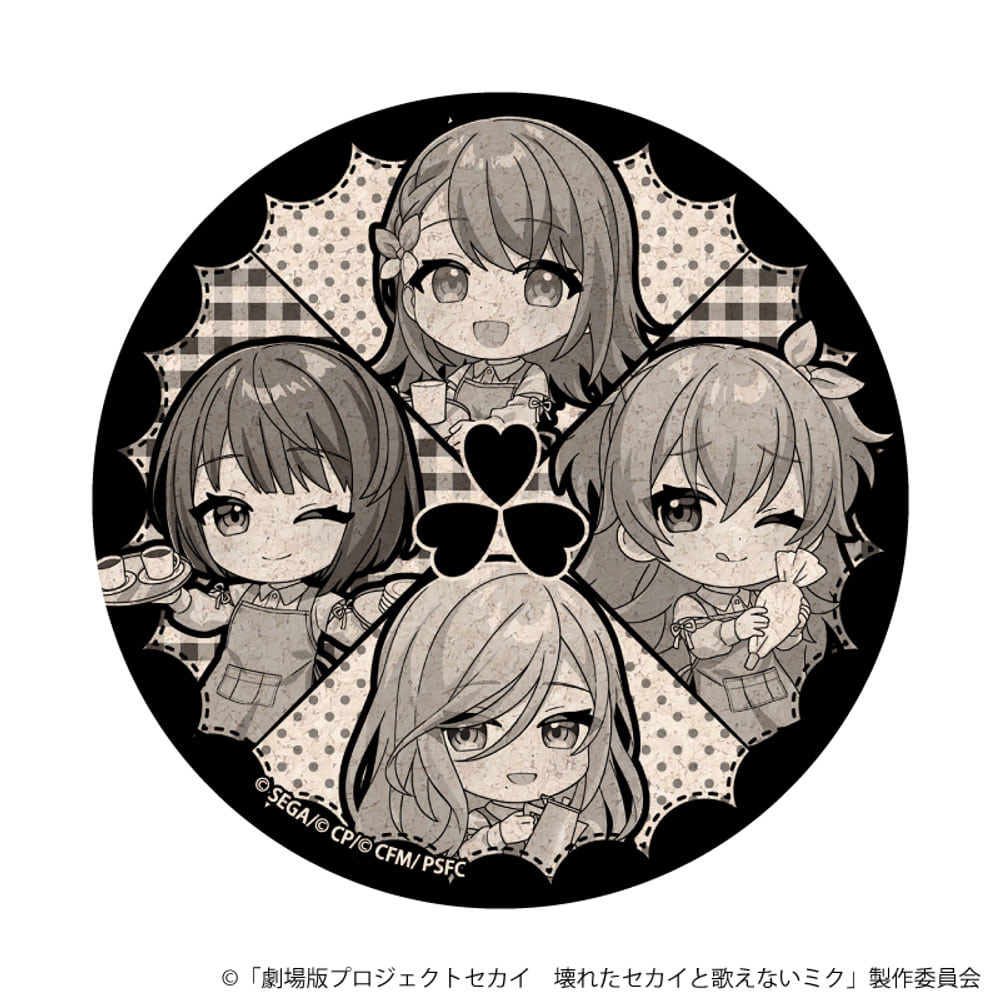Project Sekai — MORE MORE JUMP! Cork Coaster Design 02 — The Movie × TOWER RECORDS CAFE
