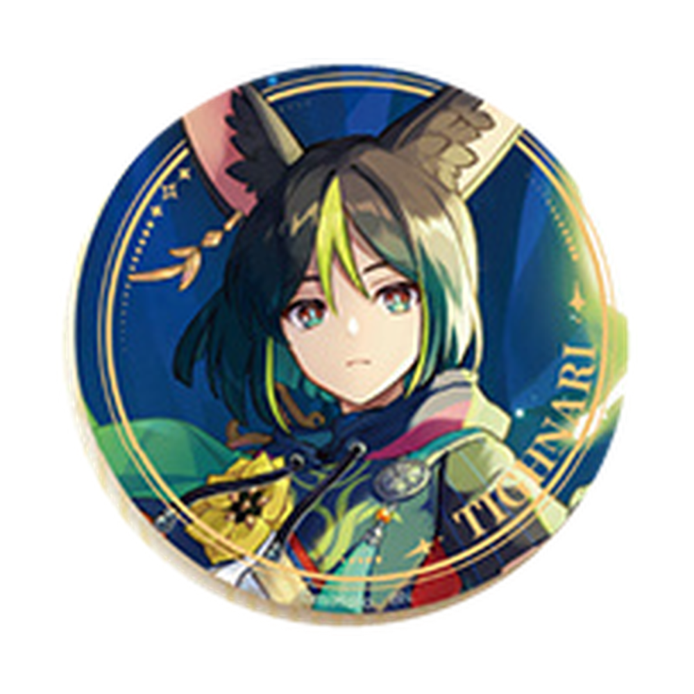 Genshin Impact — Tighnari Ichiban Kuji 2026 I Prize Double Glitter Button Badge