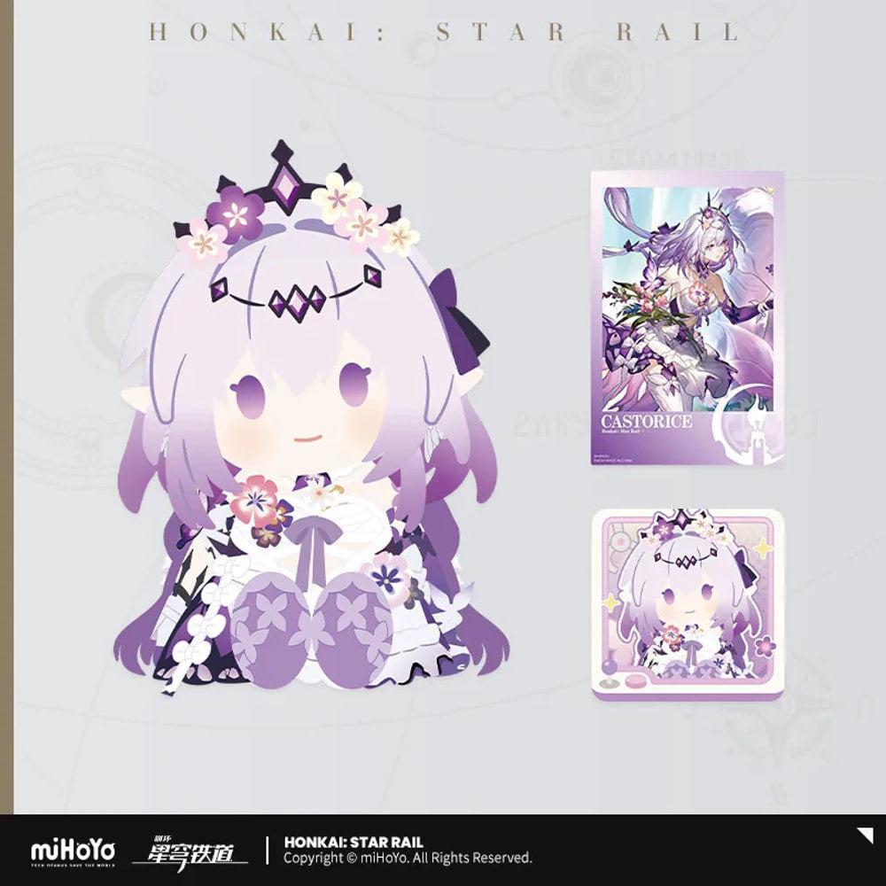 Honkai: Star Rail — Castorice POTEPOTTE Sitting Plush Vol. 3 Set