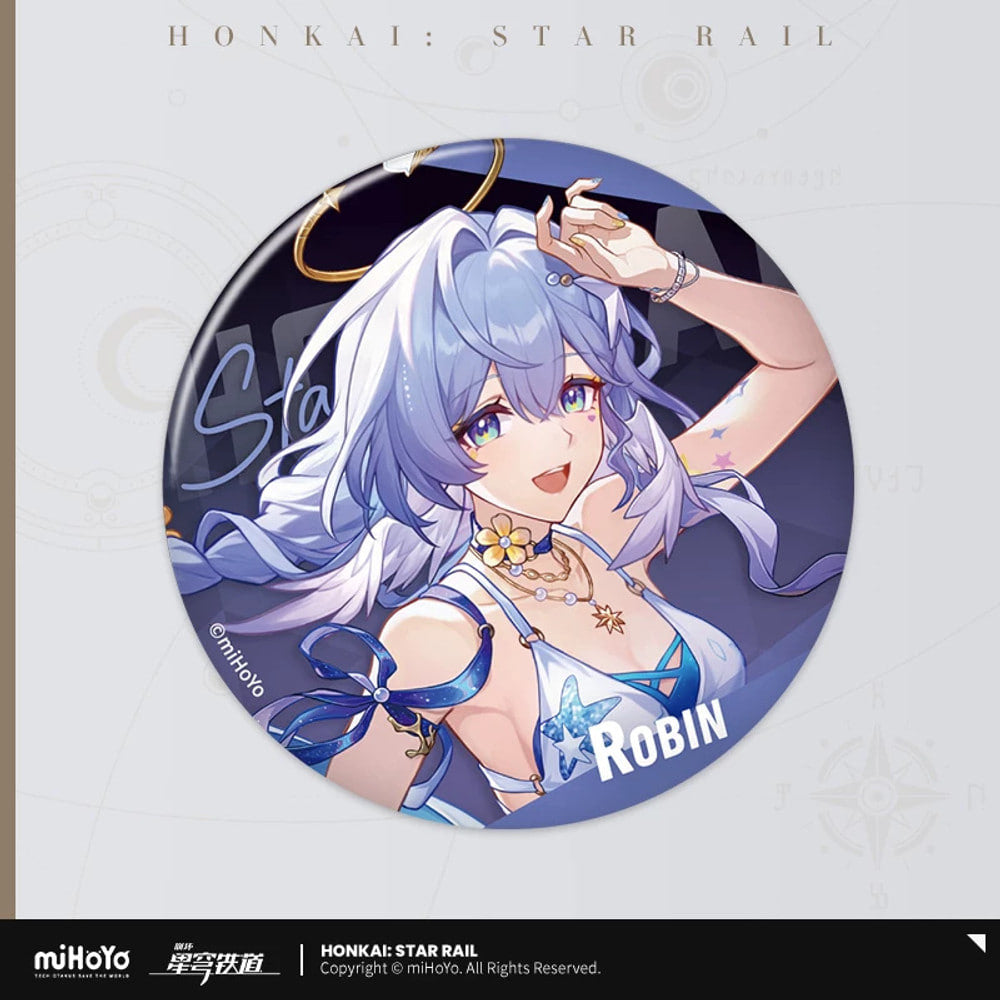 Honkai: Star Rail — Robin • Summeretto Interstellar Travel Can Badge