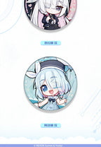 Blue Archive In Sun and Rain chibi badge lineup: Plana and Arona, sold separately.