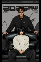 ZZZ STUDIO 2026AW 스탠드칼라 재킷, 베이지·블랙 · 상품 이미지·시리즈 상세