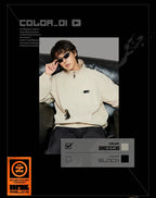 ZZZ STUDIO 2026AW 스탠드칼라 재킷, 베이지·블랙 · 상품 이미지·시리즈 상세