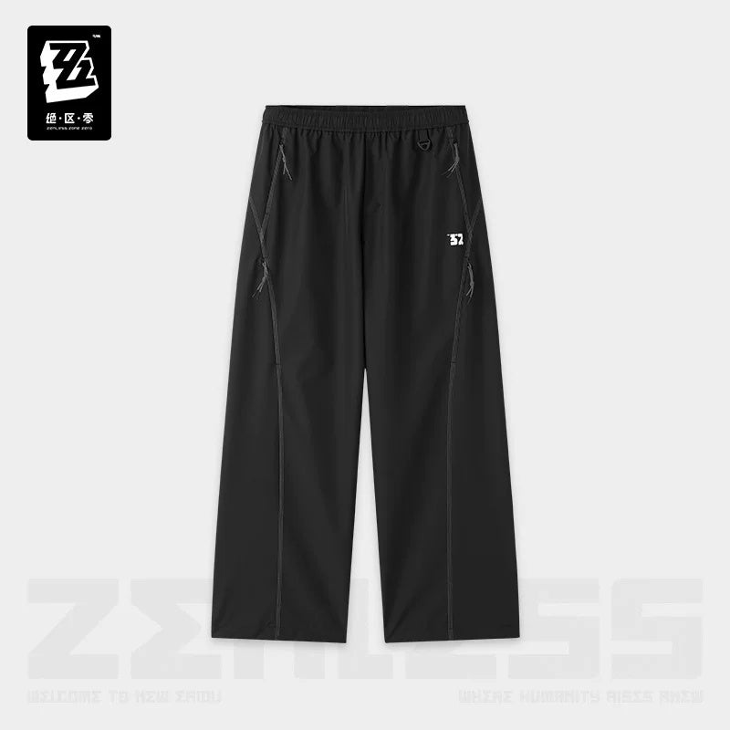 ZZZ STUDIO 2026AW 블랙 스트레이트 팬츠 · 상품 이미지·시리즈 상세