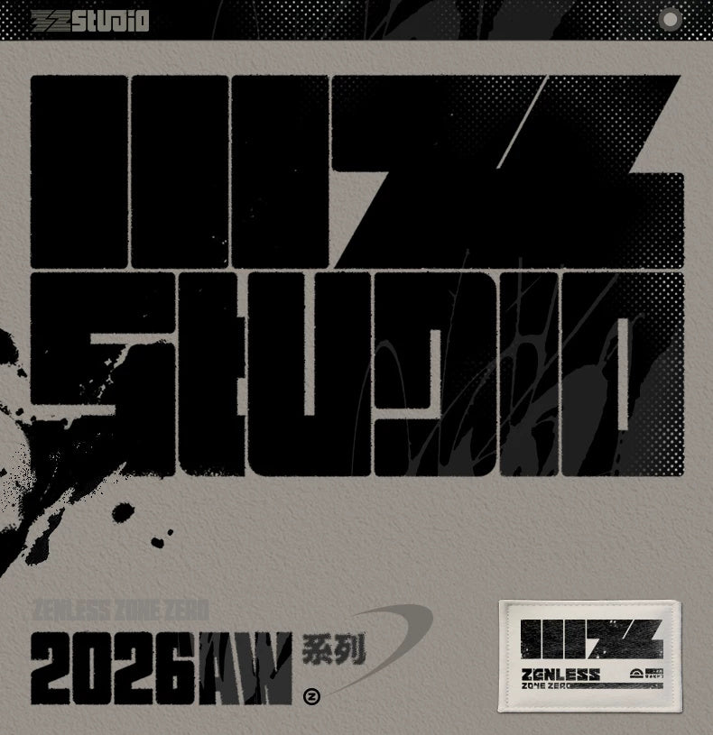 ZZZ STUDIO 2026AW 블랙 스트레이트 팬츠 · 상품 이미지·시리즈 상세