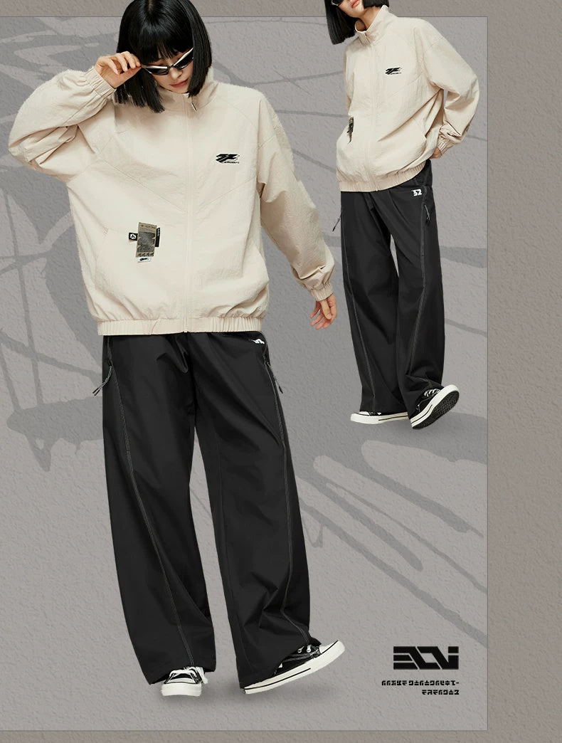 ZZZ STUDIO 2026AW 블랙 스트레이트 팬츠 · 상품 이미지·시리즈 상세