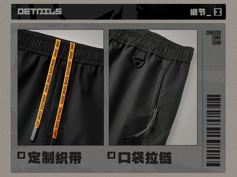 ZZZ STUDIO 2026AW 블랙 스트레이트 팬츠 · 상품 이미지·시리즈 상세