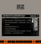 ZZZ STUDIO 2026AW 배색 풀오버, 오렌지·블랙 · 구조·관리 안내
