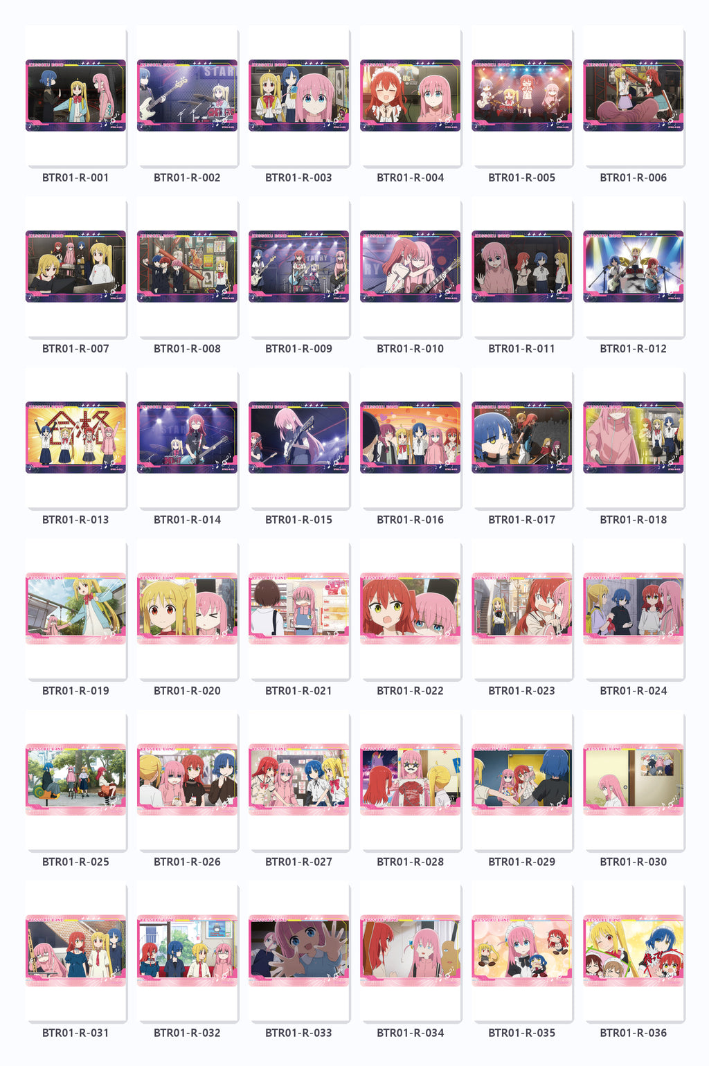 BOCCHI THE ROCK! Original series reference image; only the contents listed above are included — image 13