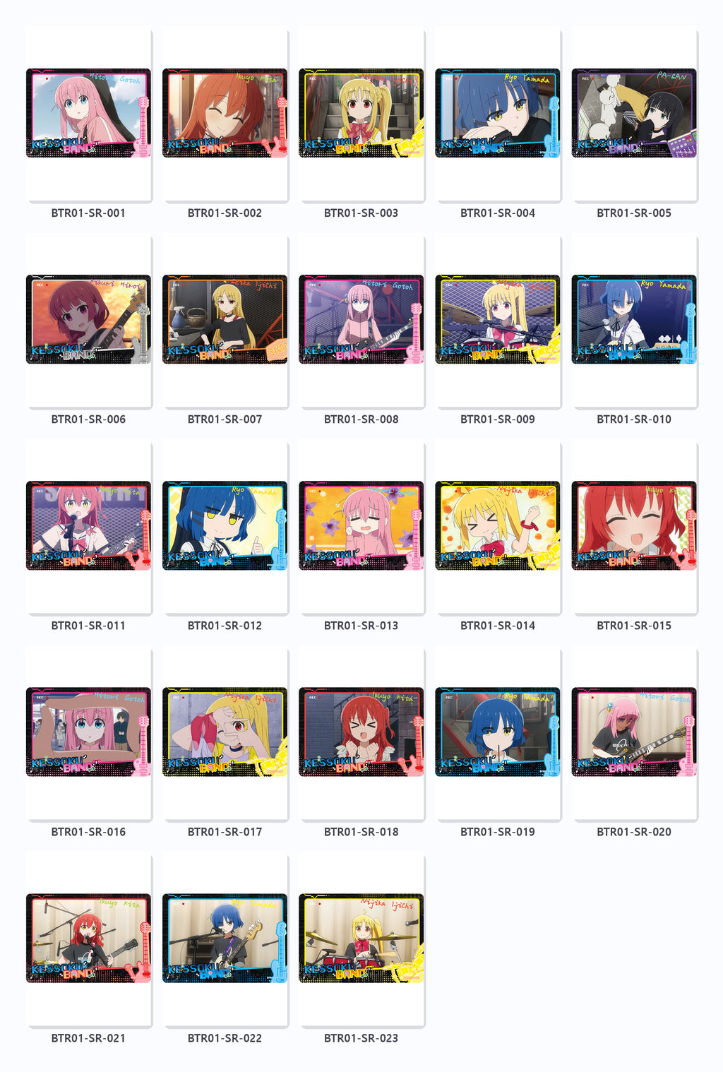 BOCCHI THE ROCK! Original series reference image; only the contents listed above are included — image 12