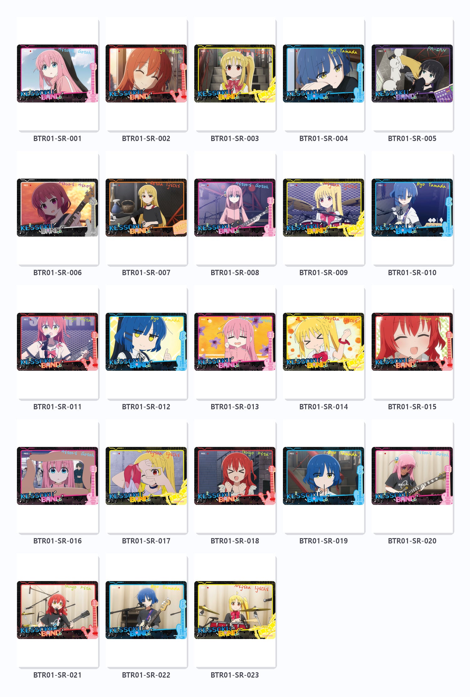 BOCCHI THE ROCK! Original series reference image; only the contents listed above are included — image 12