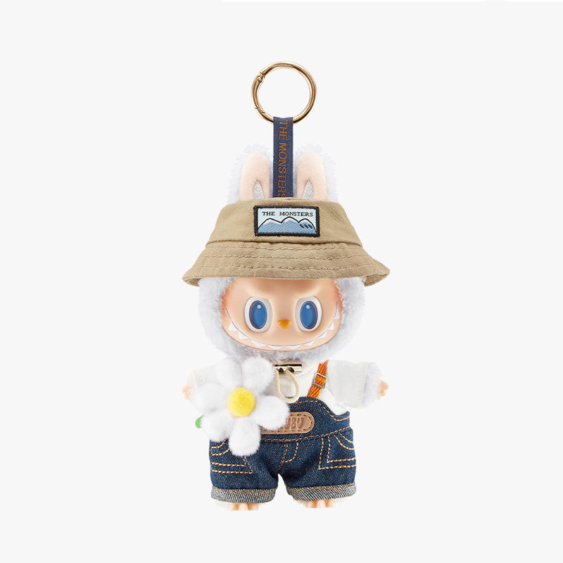 팝마트 공식 정품 굿즈 봄에 피는 라부부 시리즈 인형 키링 17cm