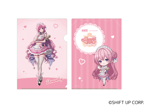 GODDESS OF VICTORY: NIKKE × and GALLERY Cafe Vol. 1 Clear File Folder – Dorothy · 2