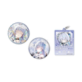 GODDESS OF VICTORY: NIKKE Nayuta Two badge finishes and one mini-character keychain — view 1