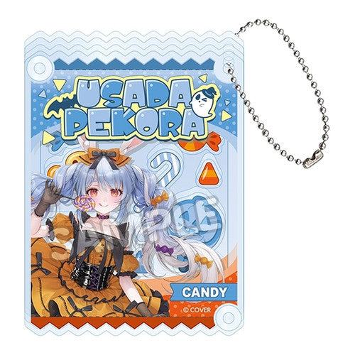 Hololive — Usada Pekora LAWSON Halloween & Autumn Collab Shaker Acrylic Keychain
