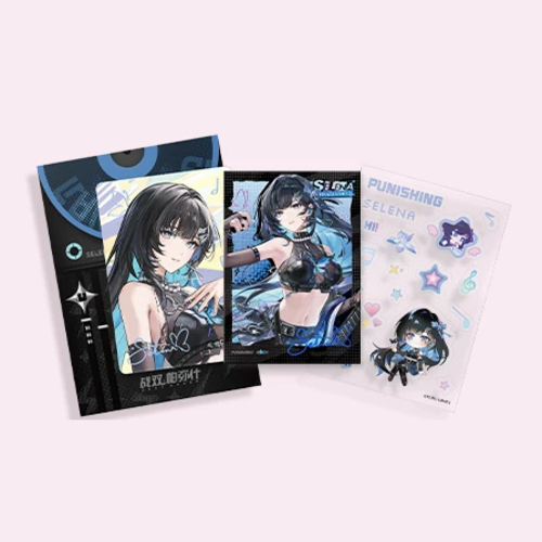 Punishing: Gray Raven — Serena Mini Polaroid Card Set — Meet in the Frequency
