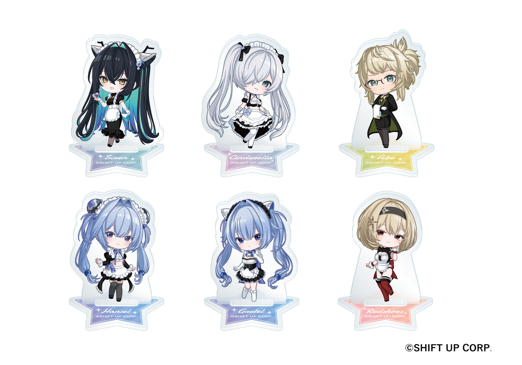 GODDESS OF VICTORY: NIKKE × and GALLERY Cafe Vol. 2 Random Chibi Acrylic Stand (1 of 6) · 8