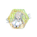 Blue Archive Nonomi Hexagonal acrylic block with foil birthday artwork — view 1