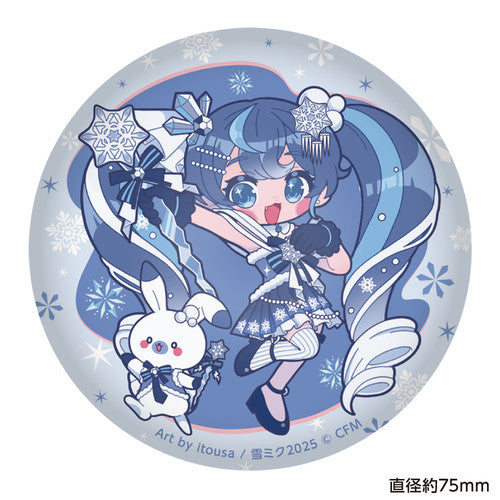 Hatsune Miku — Hatsune Miku Soft Can Badge — SNOW MIKU 2025