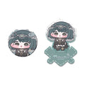 Punishing: Gray Raven — Helentine: Anhon Squishy Badge & Acrylic Keychain Set — Puffy Cheeks Theme