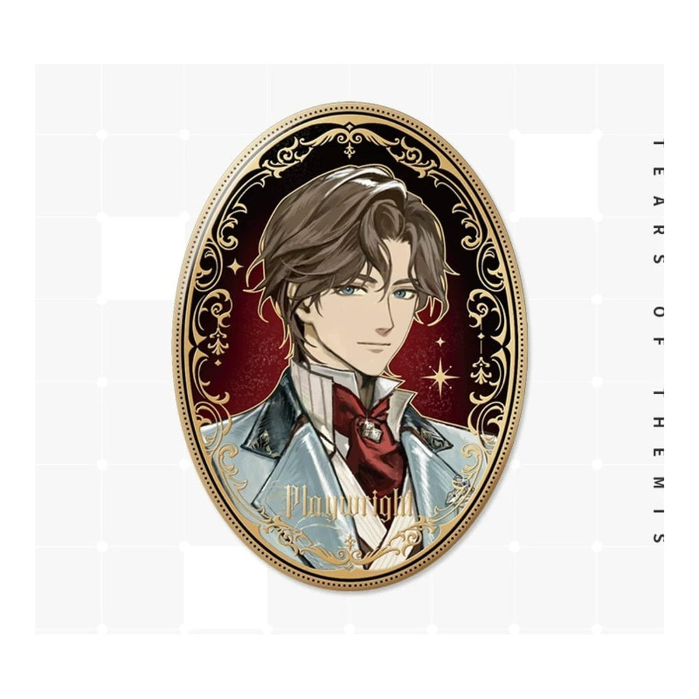 Tears of Themis Artem Wing Embossed Oval Badge — view 1