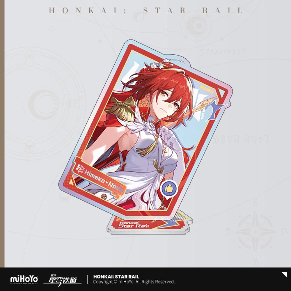 Honkai: Star Rail — Himeko • Nova Interstellar Travel Acrylic Keychain Stand