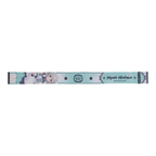 Hayate Hisakawa Starlight Dining ribbon strap, front: illustration, event logo, name and two snap buttons