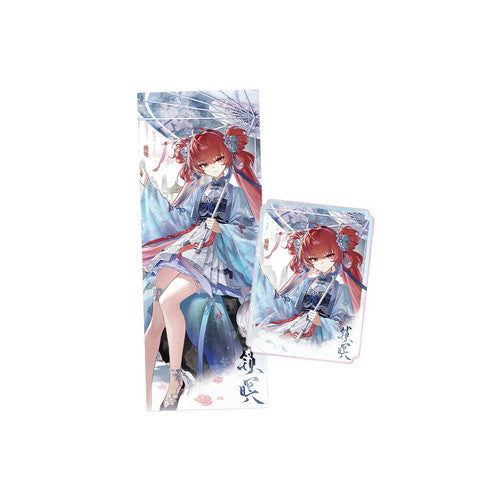 Wuthering Waves — Swaemyeong Laser Ticket & Polaroid Set — Ink Cloud Wandering Fox Series