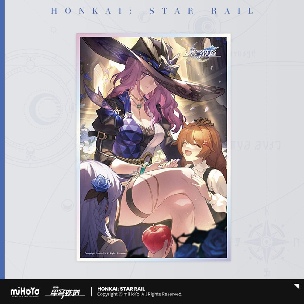 붕괴 스타레일 공식 정품 굿즈 제이드 광추 아크릴 색지