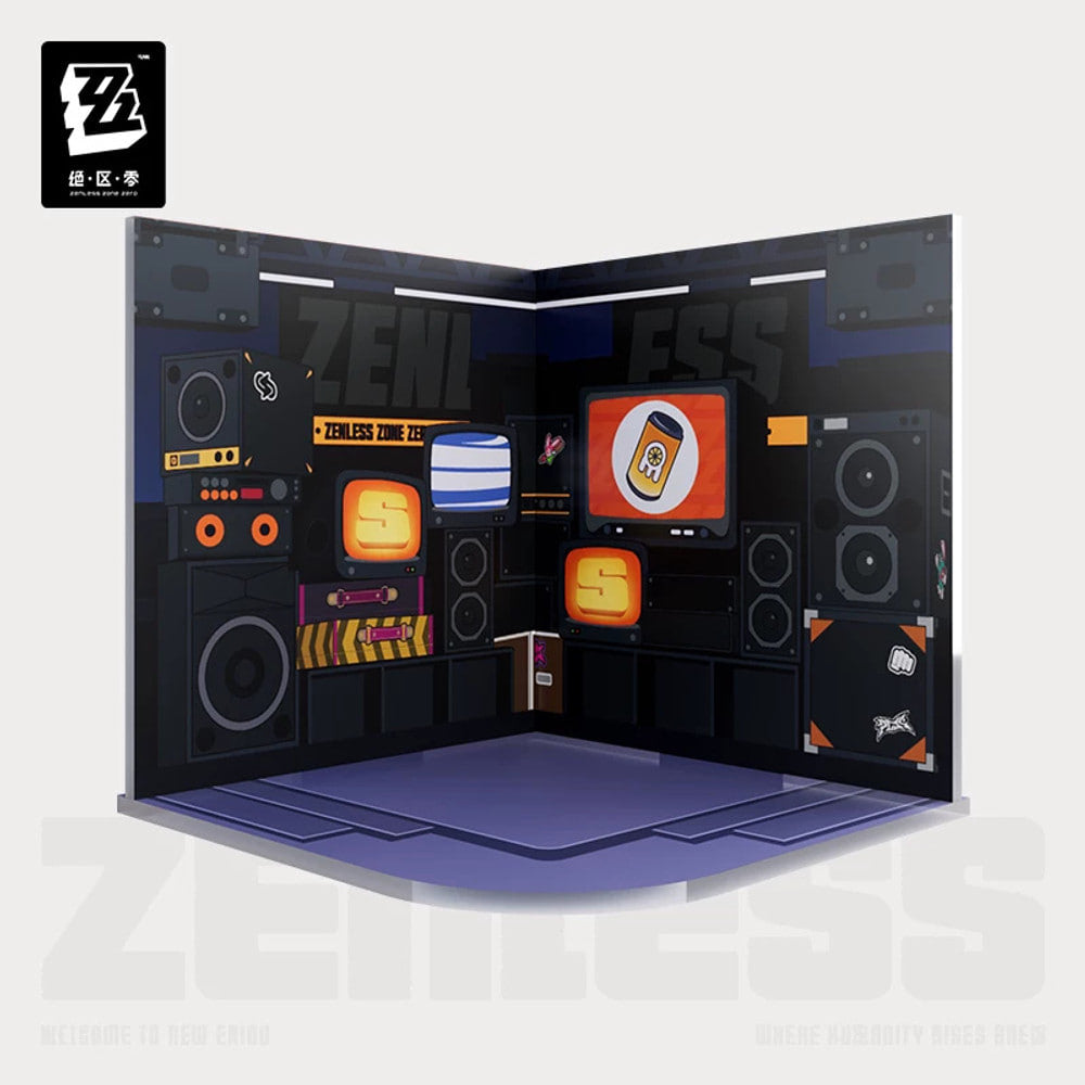 Zenless Zone Zero — Backdrop Scene Acrylic Stand — Little Agent Series